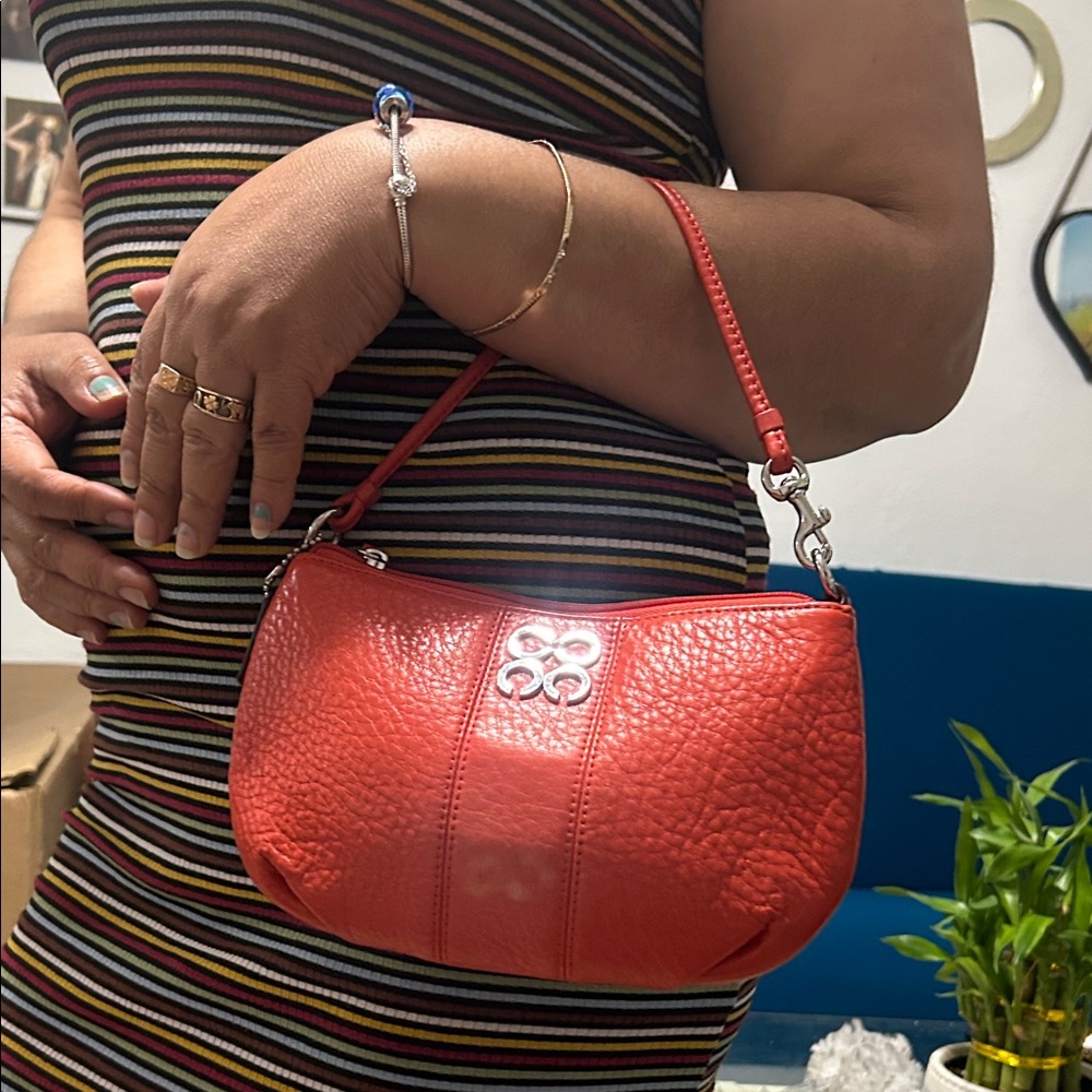 Coach Red Leather Handbag - Picture 14 of 16